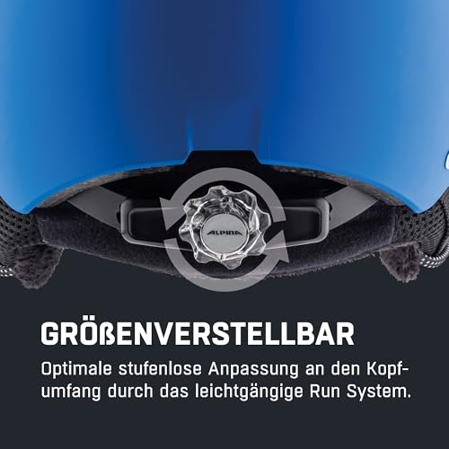 Skihelm für Kinder Alpina Zupo Visor Q-Lite mit Visier und Ohrenpolstern