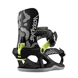 Bataleon Ghost FASE Attacchi Snowboard Uomo, Black Camo, M (US 7.5-10.5)