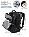 Imagen de SZLX Mochila Viaje Cabina Avion 40x30x20 Mujer Ryanair Wizz Air 40x30x20 Cabina de avion Equipaje de Mano Easyjet Mochila de Senderismo Mochila para Portatil Impermeable hombre