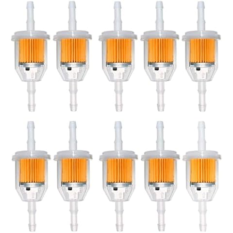 Tnisesm 10Pcs Inline Fuel Filters Cover