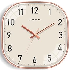Mabpedo Small Wall Clock, 8 Inch Silent Non Ticking Battery Operated Clock, Square Analog product photo Mabpedo Small Wall Clock, 8 Inch Silent Non Ticking Battery Operated Clock, Square Analog product