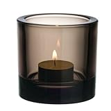 Material: hochwertiges Glas Iittala Kivi - Stimmungsbeleuchtung/Teelichthalter/Windlicht - 60 mm - Sand