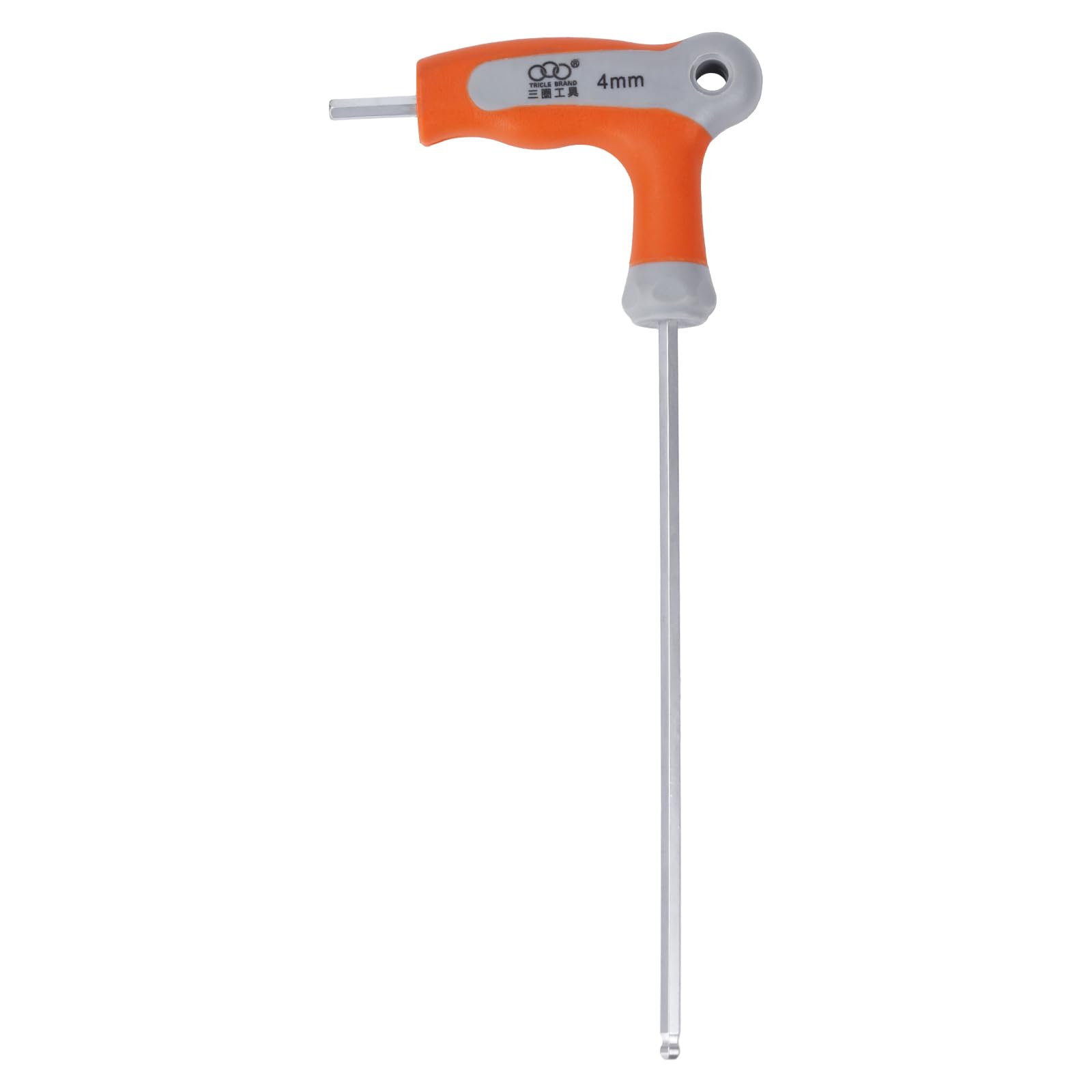 Larcele Llave Allen deLlave métrica hexagonal Llave en T con extremo de bola CR-V 2-10mm NLJBS-01 (2+2.5+3+4+5+6+8+10mm)