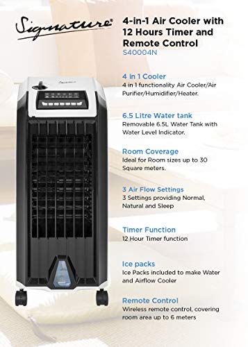 signature s40006 portable air cooler