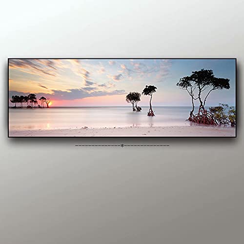 Diamond Painting plage grande taille 40x100cm idée cadeau adulte