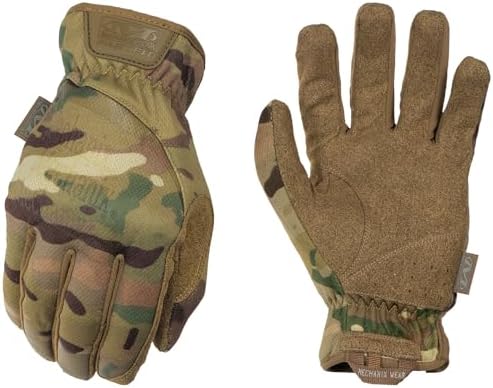 Mechanix Wear Protective Gloves FastFit MultiCam M FFTAB-78-009, Touch Screen Compatible, Washable, Work Gloves for Motorcycle, Bicycle, Disaster Preparedness, DIY, EC Exclusive Package, Japan