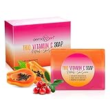 DERMAXGEN Organic Kojic acid & Vitamin C Soap Bar | Arbutin, Glutathione | Advanced Glowing formula, Replenish, & Radiant Skin | Pure Natural Pigmentation For Face & Body - 5 OZ Each (Pack 1)
