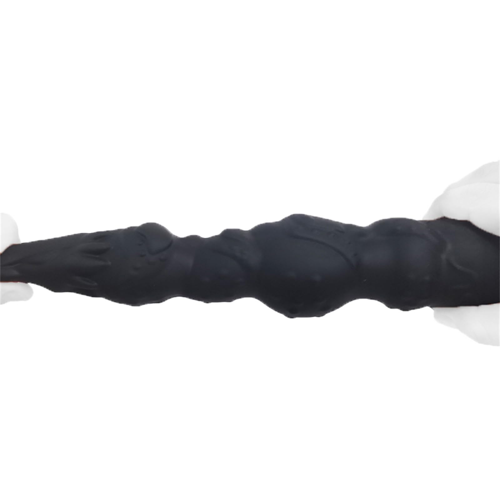 Grandi perle anali in silicone Plug anale Enorme Plug anale Fantasy Monster Animal Dildo Massaggio alla prostata Punto G Masturbazione Sex Toys for donne Uomini(Black,M)
