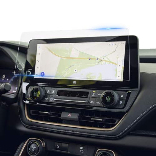BSTW for 2025 Toyota Grand Highlander Screen Protector for 2024-2026 Toyota Grand Highlander Hybrid XLE/Limited/Platinum 12.3" Accessories Tempered Glass Protective Film