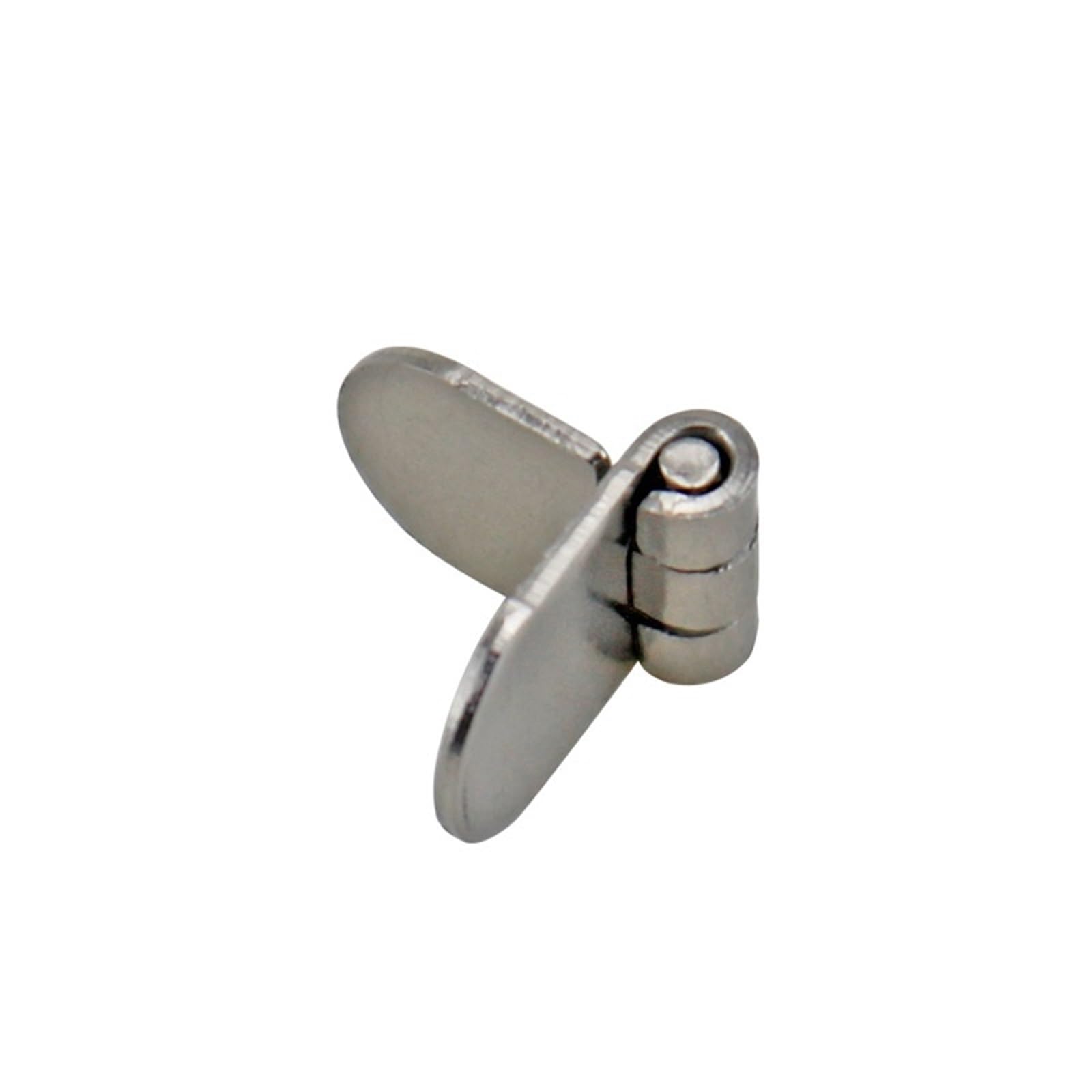 Douknail 304 Ss-10Pcs Mini Hinge Made Of 304 Stainless Steel For Cabinet Doors Loose Leaf Welding Folding