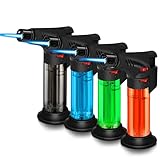 WANBRO 4 Stück Jetflame Feuerzeug, Winddichte Feuerzeuge