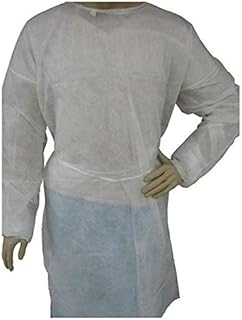 Epic 813881-XL Isolation Gown, POLYPRO, EW, White, Universal 50/case