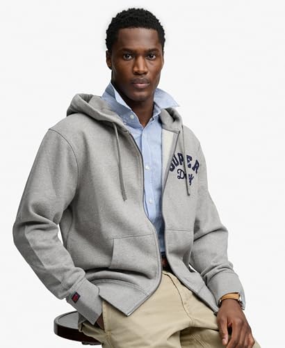 Sweatshirt à capuche zippé Superdry Vintage Athletic Ziphood - vue 3