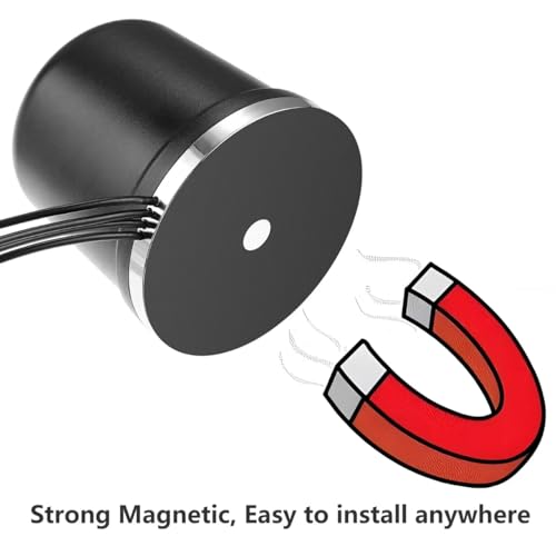Image of 4x4 MIMO Omnidirectional Low Profile Wide-Band 4G LTE 5G Magnetic Base External Antenna for Boosts Performance of 4G /5G Routers Gateways Hotspot Verizon AT&T T-Mobile RV Home Internet, Slinkdsco