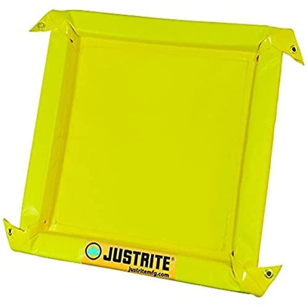 Justrite 28414 Maintanence Spill Pad, 2' Width x 2' Length x 2" Height