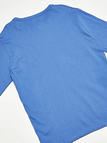 Camiseta manga longa, Menino, Hering, azul medio, 2