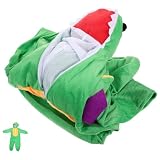 SOIMISS 2 Piezas Mono De Animales Disfraz De Dinosaurio De Halloween Disfraz De Dinosaurio Para Niños Ropa De Niños Disfraz De Dinosaurio Infantil Disfraz De Animal Para Niños Green