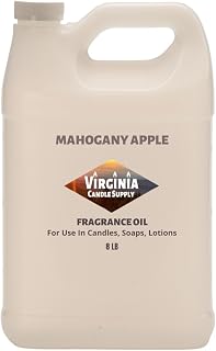 Mahogany Apple Fragrance Oil (Our Version of The Brand Name) (8 LB Jug) for Candle Making, Soap Making, Tart Making, Room Sprays, Lotions, Car Fresheners, Laundry Detergent,Fabric Softener