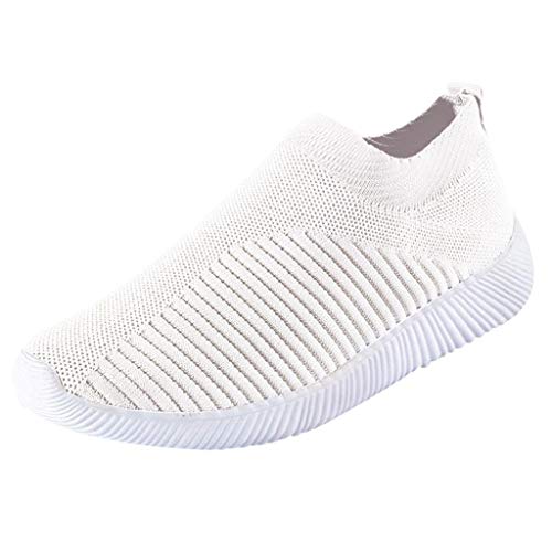 Walking Shoes Women Casual Sock Sneakers Comfy Breathable Slip on Sneakers Lightweight Casual Sports Work Shoes