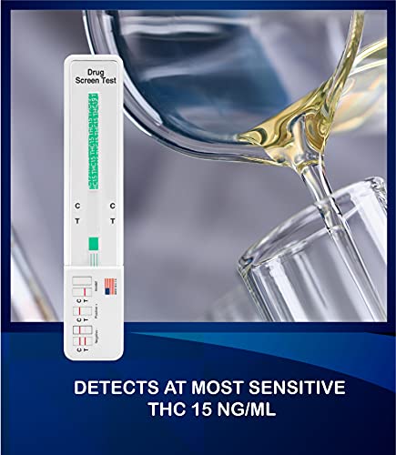 2 Pack - DrugExam Made in USA Most Sensitive Marijuana THC 15 ng/mL Single Panel Drug Test Kit - Marijuana Drug Test with 15 ng/mL Cutoff Level for Detecting Any Form of THC (2) - Thumbnail 4