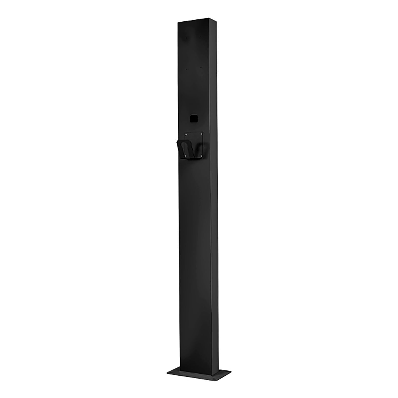 EV Ladeständer mit Haken, Ladestation Stützstange, universelle Wallbox-Halterung, sichere Installation, strapazierfähig