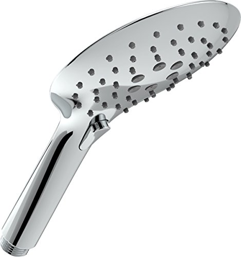 Bristan Hand22 C Grande Round 3 Fonction Push Button combiné, Chrome Cover