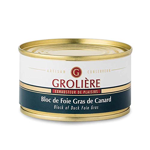 Foie Gras Grolière 10 Blocs de Canard 130 g 1 Unité