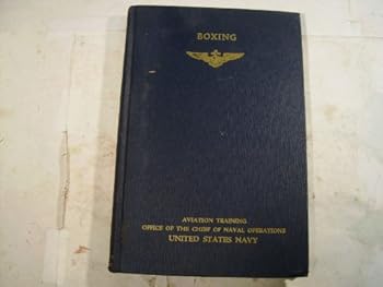Hardcover 1950 U.S. Naval Institute BOXING BOOK Aviation training Annapolis,Md Hardcover Book