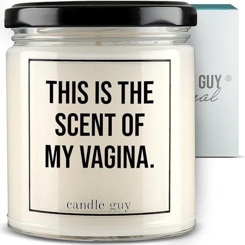 Bougie parfumée cire de soja Candle Guy The Scent Of My Vagina 70h ambiance salon