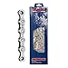Luzhengyang Bike Chain 9 10 Folding Solid Chains Link - 116 Links Chain for Road Bike Racing - Compatible with Campagnolo Sram Drivetrain - Smooth Lubrication & Easy Installation - 6 7 8 Speed