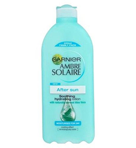 Garnier Ambre Solaire After Sun 400ml Loción (Paquete de 2)