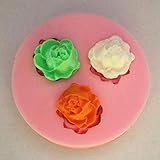 Fm028 Flowers Cake Molds Soap Chocolate Mold for The Kitchen Baking