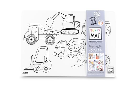 Lustige Matte Arbeitsmaschinen & Fahrzeuge