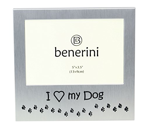 benerini ' I Love My Dog ' - Photo Picture Frame Gift - 5 x 3.5 Cover