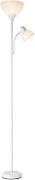 Vista 4 de Globe Electric 67136 Delilah - Lámpara de pie, color blanco, 72.88 pulgadas.