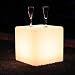 Produktbild ENAL1 LED Mood Cube Leuchthocker IP65 Wasserdicht Stuhl Sitz Xmas Party Nachtlicht Stehleuchte Dimmbare 16 RGB-Farben-4 Modi USB-Akku mit Fernbedienung for Garten, Pool, Schlafzimmer