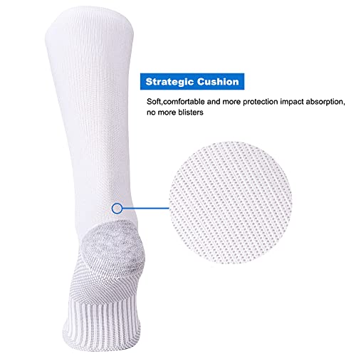 EnerWear-10P-Pack-Unisex-Cotton-Moisture-Wicking-Cushion-Crew-Socks