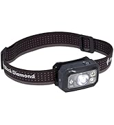 BLACK DIAMOND Storm 400 LED Headlamp, Waterproof and Dimmable Battery Powered Headlamp for Campin...