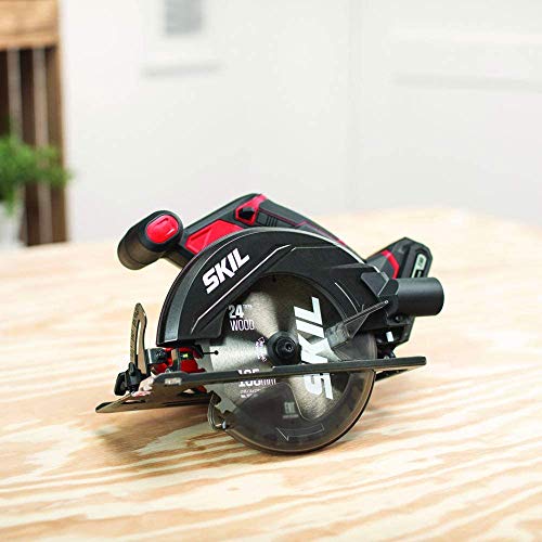SKIL 20V 6-1/2 Inch Cordless Circular Saw, Includes 2.0Ah PW