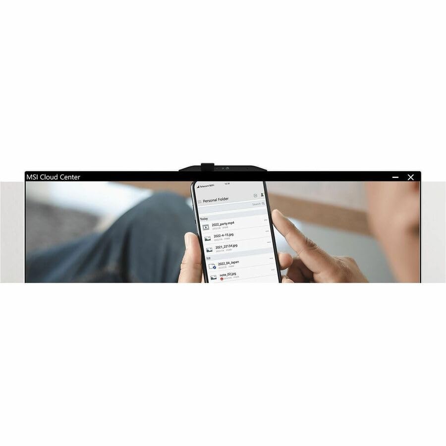 Image of MSI Modern AM242 1M Modern AM242T 1M-2058US All-in-One Computer - Intel Core 7 Series 1 150U - 16 GB - 512 GB PCI Express NVMe 4.0 x4 SSD - 23.8 inch Full HD Touchscreen - Desktop - Black