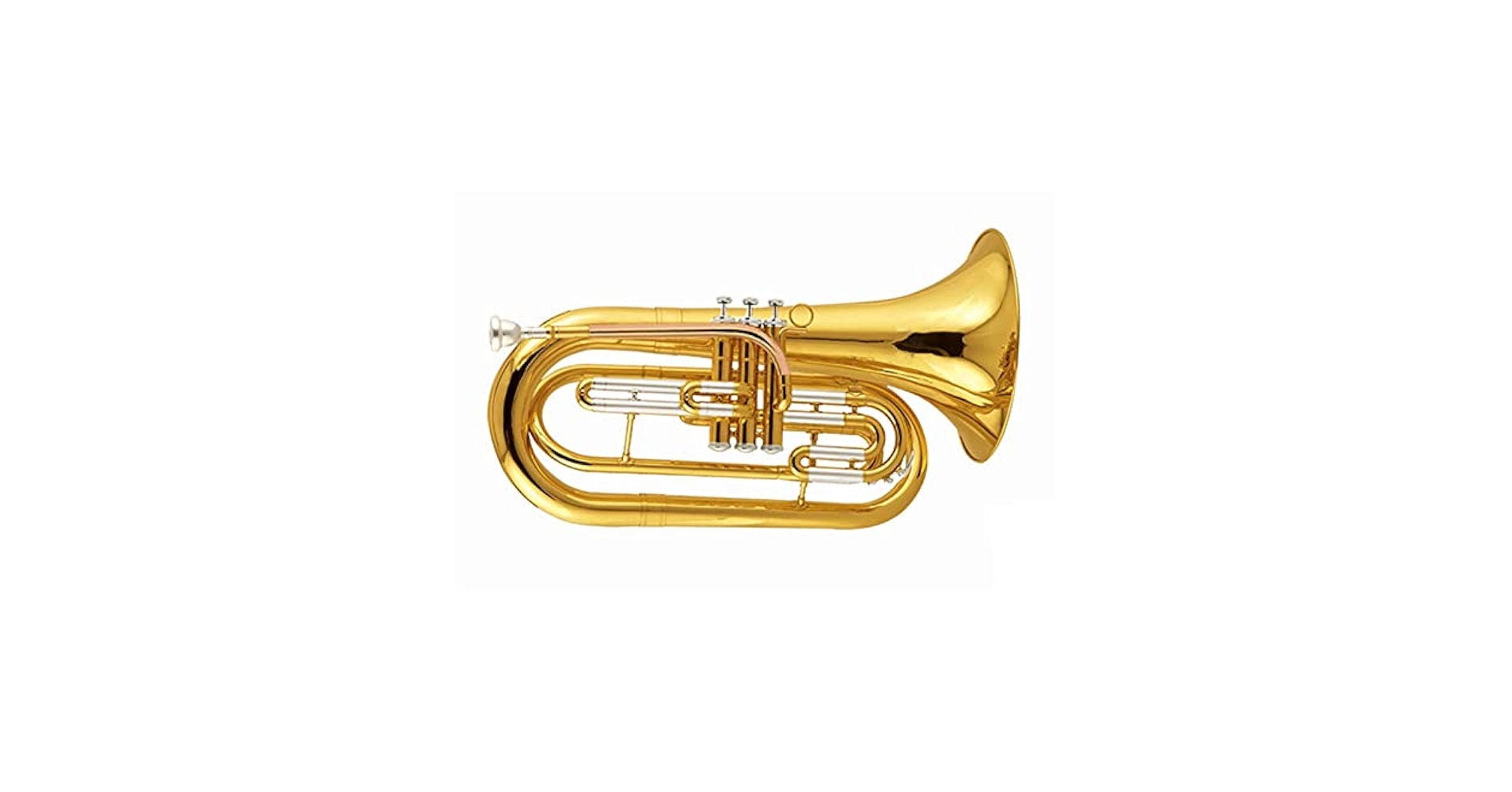 Amazon.com - Brass Euphonium Bb Marching Baritone Horn