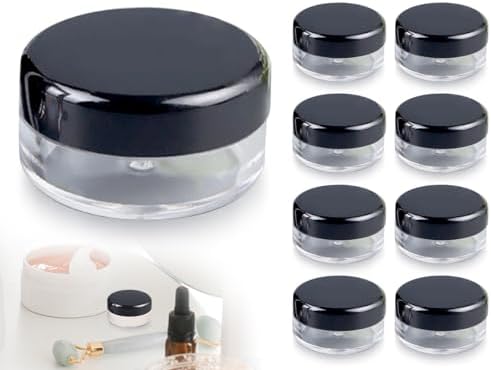 20/50/100g Kosmetik Leer Probe Klein Behälter Döschen Makeup