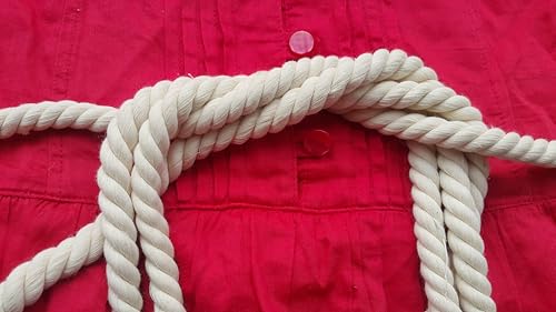 Versatile Handmade Bohemian Rope Belt for All - Adjustable Cotton Braided Sash with Tassels and Woven Design for Dresses, Robes, and Beachwear - Image 8