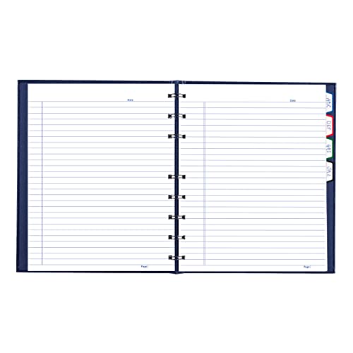 Carnet de notes exécutif rigide Blueline NotePro rechargeable 150 pages A7150.BLU bleu indigo