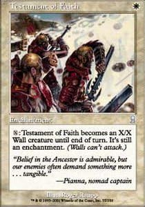 Magic The Gathering - Testament of Faith - Odyssey