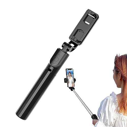 Rianpesn Selfie Stick with Remote Control, Cell Phone Tripod Stand and Phone Mount - Extendable Travel Tripod for All Cellphones