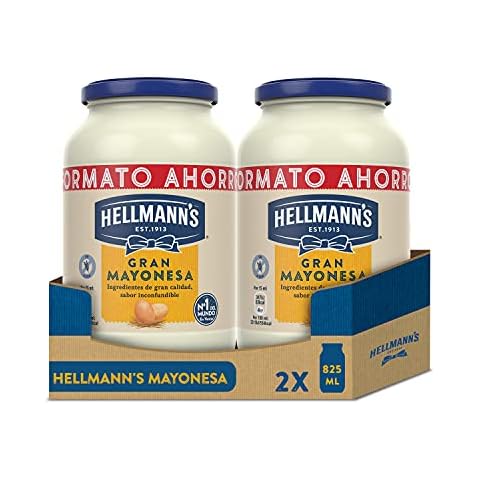 Hellmann's Gran Mayonesa Tarro 825ml - Pack de 2 Cover