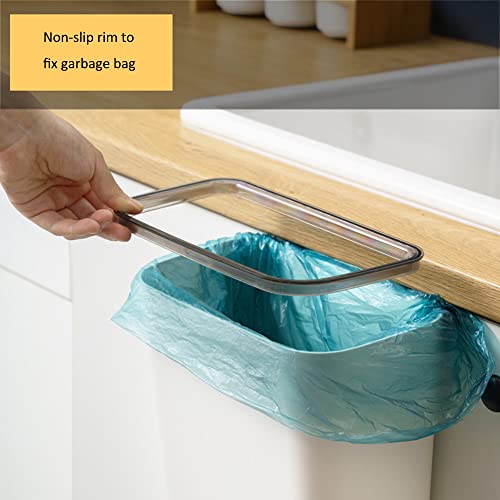 Caneca de basura rectangular para puerta de gabinete 8.4 L miniatura 6