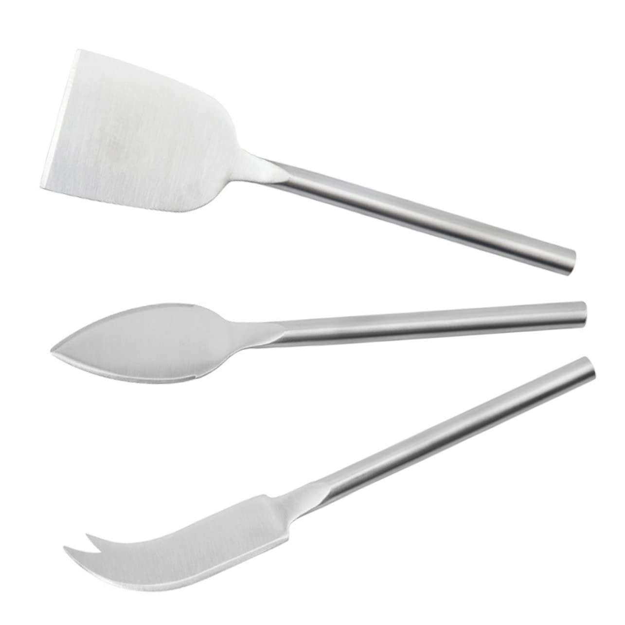 PRETYZOOM Stainless Steel Cheese Knife Set Cheese Cutters Fork Charcuterie Board Accessories Butter Fruit Slicing