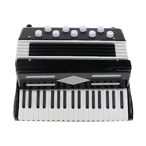 DYNWAVE Miniature Accordion Model Dollhouse Models Craft Tiny Things Durable Decorative Gifts Handmade Collections Figurine Home Decoration Ornaments